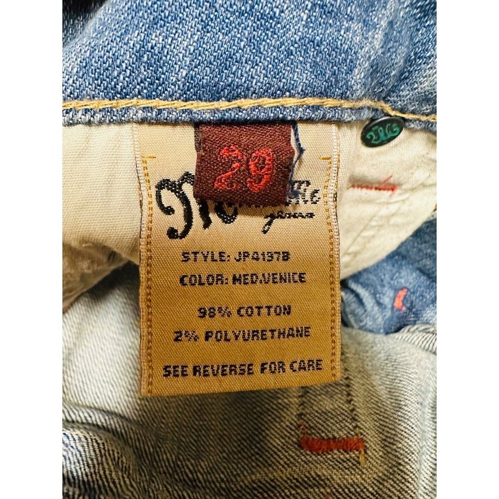 Miss Me Jeans Womens Size 29 Bootcut Faded Distressed Light Blue Embellished‎ - Picture 12 of 12